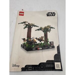 LEGO Star Wars ENDOR SPEEDER CHASE #75353 Instruction Manual Book